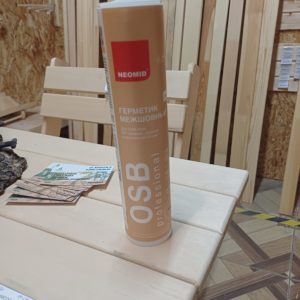 NEOMID Герметик строительный для OSB-плит и деревянных поверхностей (Бежевый)