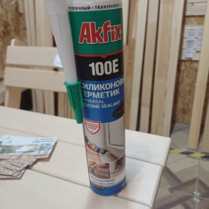 Akfix 100E Универсальный силикон (Прозрачный 280мл)